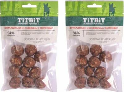 Лакомство для собак Фрикадельки из говядины с морковью Золотая коллекция 70г – фото 4