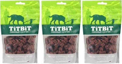 Лакомство для собак Косточки мясные с бараниной 145г – фото 4