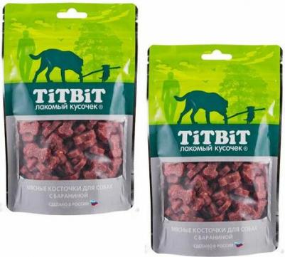 Лакомство для собак Косточки мясные с бараниной 145г – фото 5