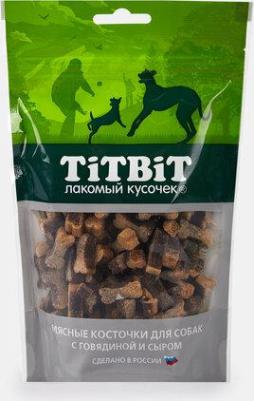 Лакомство для собак Косточки мясные с Говядиной и сыром, 145г – фото 4