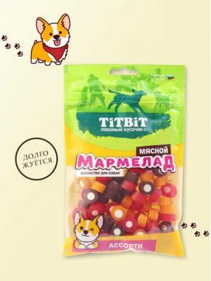 Лакомство для собак Мармелад мясной ассорти, 120 г – фото 3