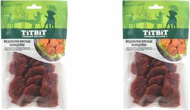 Лакомство для собак Медальоны мясные из индейки Меню от Шефа 0,08 кг – фото 1