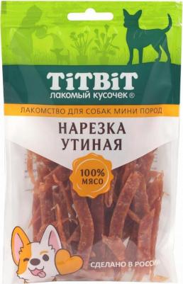 Лакомство для собак мини-пород Нарезка утиная 70 г – фото 4