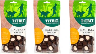 Лакомство для собак Пастила мясная с уткой и кэробом 130 г – фото 3