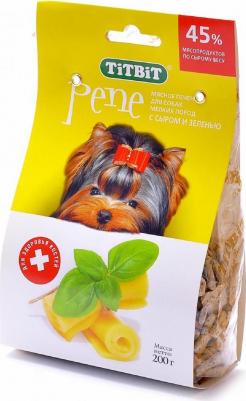 лакомство для собак, Пене печенье с сыром и зеленью, пак. 200 г