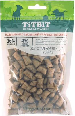 Лакомство для собак Подушечки глазированные с обсыпкой из говяжьего рубца 80г – фото 3