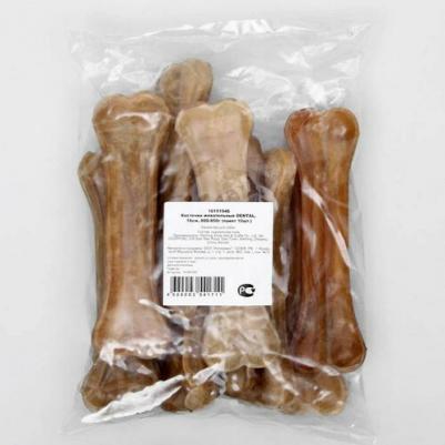 Кость из жил, 16см, 80-85г (Пакет 10шт.)