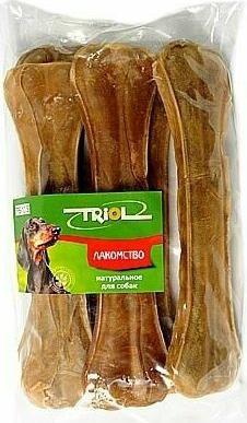 Кость из жил, 25см, 200-210г (Пакет 5шт.) – фото 10