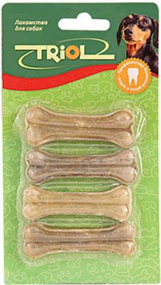 Кость из жил для собак 7.5 см 4 шт – фото 12