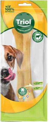 Лакомство кость из жил, для собак, 20 см, 150-160 г, 10 шт – фото 2