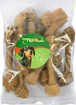 Лакомство Кость узловая 10-10.5" для взрослых собак с сыромятной кожей 160-180г RH-10 – фото 1