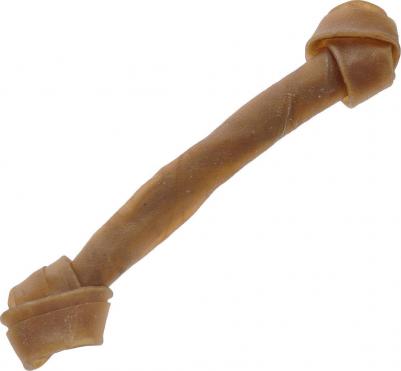 Лакомство Кость узловая 10-10.5" для взрослых собак с сыромятной кожей 160-180г RH-10 – фото 5
