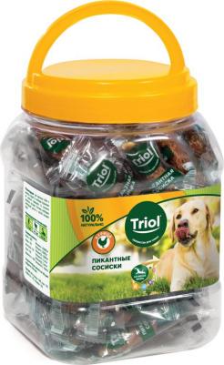 Лакомство Пикантные сосиски для собак из курицы 500г (банка) 10171048