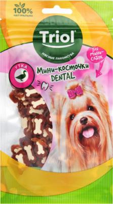 Мини-косточки DENTAL из утки для мини-собак