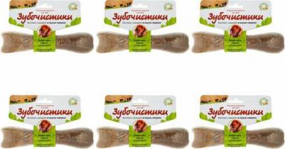 Косточки для собак средних пород со вкусом говядины, 95 гр – фото 2