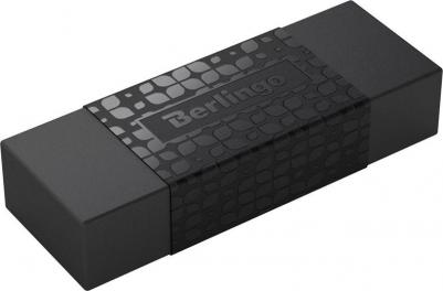 Ластик "DoubleBlack", прямоугольный 50*18*10мм – фото 2