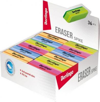 Ластик "Spike", скошенный, термопластичная резина, 50*18*9мм – фото 4