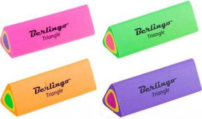Ластик "Triangle", треугольный, термопластичная резина, 44*15*15мм – фото 1
