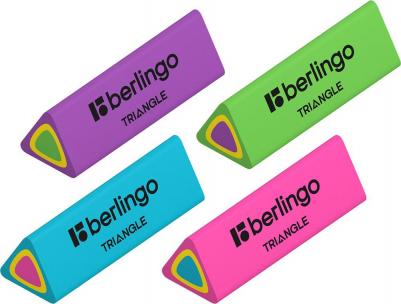 Ластик "Triangle", треугольный, термопластичная резина, 44*15*15мм – фото 2