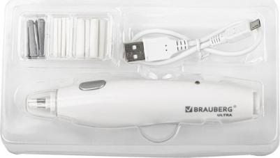 Ластик электрический "ULTRA", АККУМУЛЯТОР, зарядка USB, + 16 сменных ластиков, 229609 – фото 3