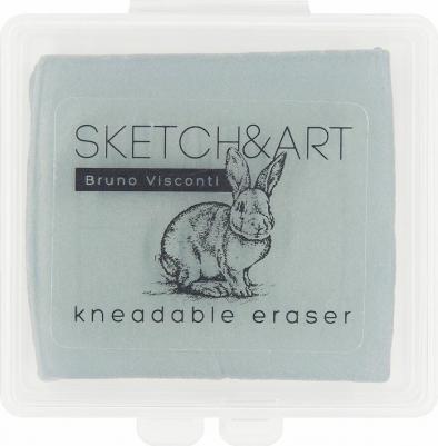 Ластик-клячка Sketch&Art каучуковый прямоугольный 50x45x10 мм – фото 1