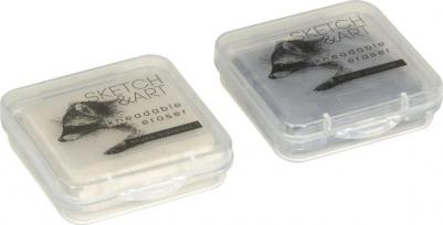 Ластик-клячка Sketch&Art каучуковый прямоугольный 50x45x10 мм – фото 2