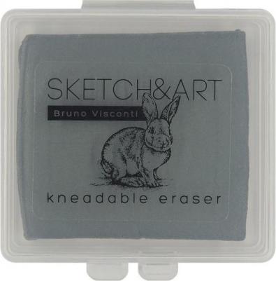 Ластик-клячка Sketch&Art каучуковый прямоугольный 50x45x10 мм – фото 5