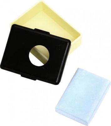 Упаковка ластиков Soft 6422, 37х25х9мм, каучук, прямоугольный, голубой, клячка [6422015007kdru] 15 шт./кор – фото 1