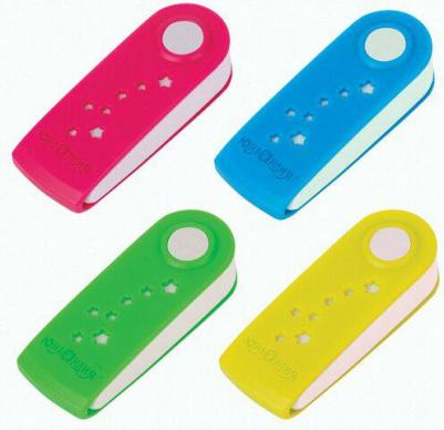 Ластик "Юнландик-астронавт", 57х22х14 мм, пластиковый футляр, 229564