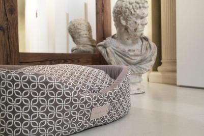 Лежак для домашних животных "Nathalie", бежевый, 72x52x23см – фото 2