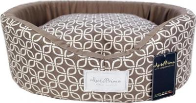 Лежак для домашних животных "Nathalie", бежевый, 72x52x23см