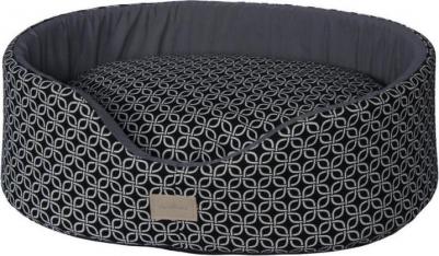 Лежак для домашних животных "Nathalie", черный, 78x57x24см – фото 4