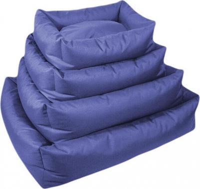 Лежанка с бортиками для животных водоотталкивающая "Nilo", фиолетовая, L, 85х70см – фото 3