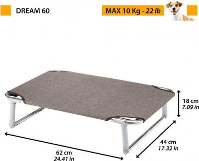 Лежанка для собак 44x62x18см в ассортименте – фото 3