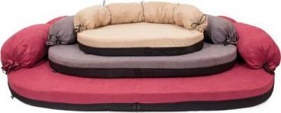 Лежанка Диван №3 "Элегант Гранд" велюр 134х100х8см Дг-17500 – фото 3