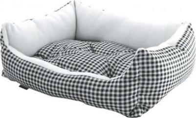 Лежанка для животных Кантри мини черная 42х40х15см – фото 3