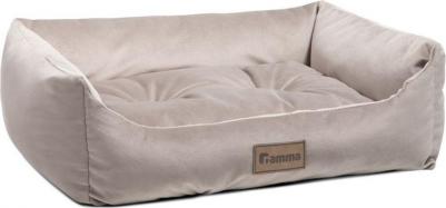 лежанка для животных прямоугольная "Вернисаж", размер M - 520х450х170мм для всех пород Россия 1 уп. х 1 шт. х 1 кг