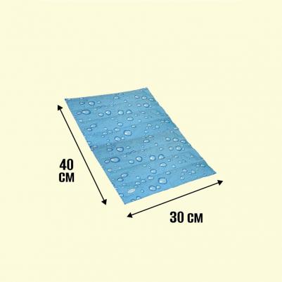 BUBBLE 40 см х 30 см коврик пластиковый с принтом-пузырьки охлаждающий – фото 2