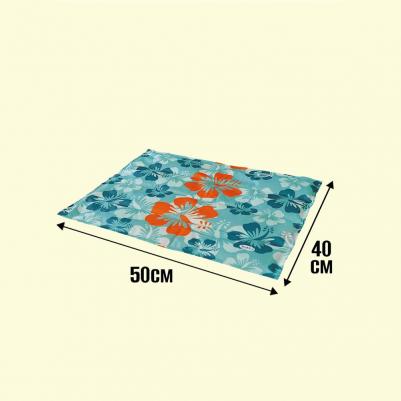 Лежанка для кошек и собак пластик 40x50x0.2см голубой 4033766622335 – фото 1