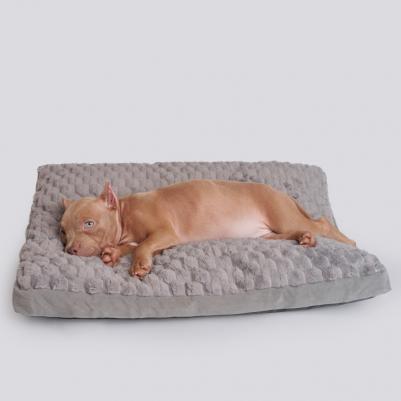 Подушка для кошек и собак мелких и средних пород, 60х50х9 см, серая