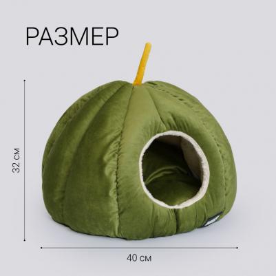 Дом 40х32 см оливковый – фото 4