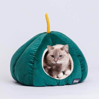 Дом для кошек и собак, 40х32 см, зеленый – фото 2