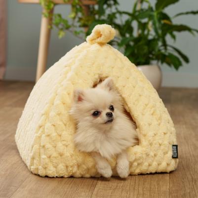 Дом Софт для собак и кошек, 35х35х30 см, желтый – фото 2