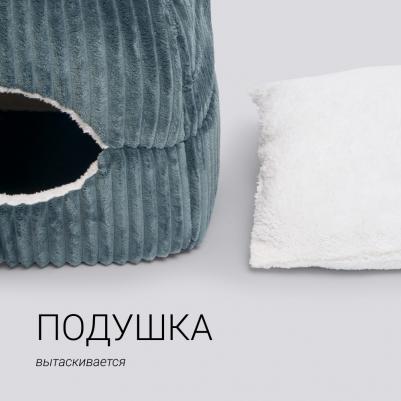 Дом трансформер Elстиль 41х41х32 см, серый – фото 4