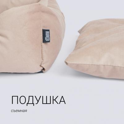 Лежак прямоугольный 70х60 см, бежевый – фото 6