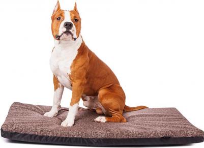 Матрас для кошек и собак средних и крупных пород, 100х60х7 см, коричневый – фото 3