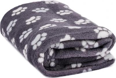 Плед лапки голубые 70х100 см 4680368252882 – фото 5