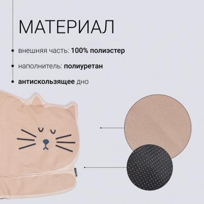 Подстилка для кошек и собак мелких пород Кошка, 68х50 см – фото 6
