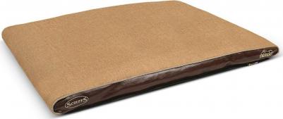 Лежанка для собаки текстиль 75x121x5см коричневый – фото 2