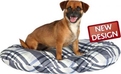 Лежак Jerry 80 х 55 х 8 см, х/б, зелёный/белый – фото 1